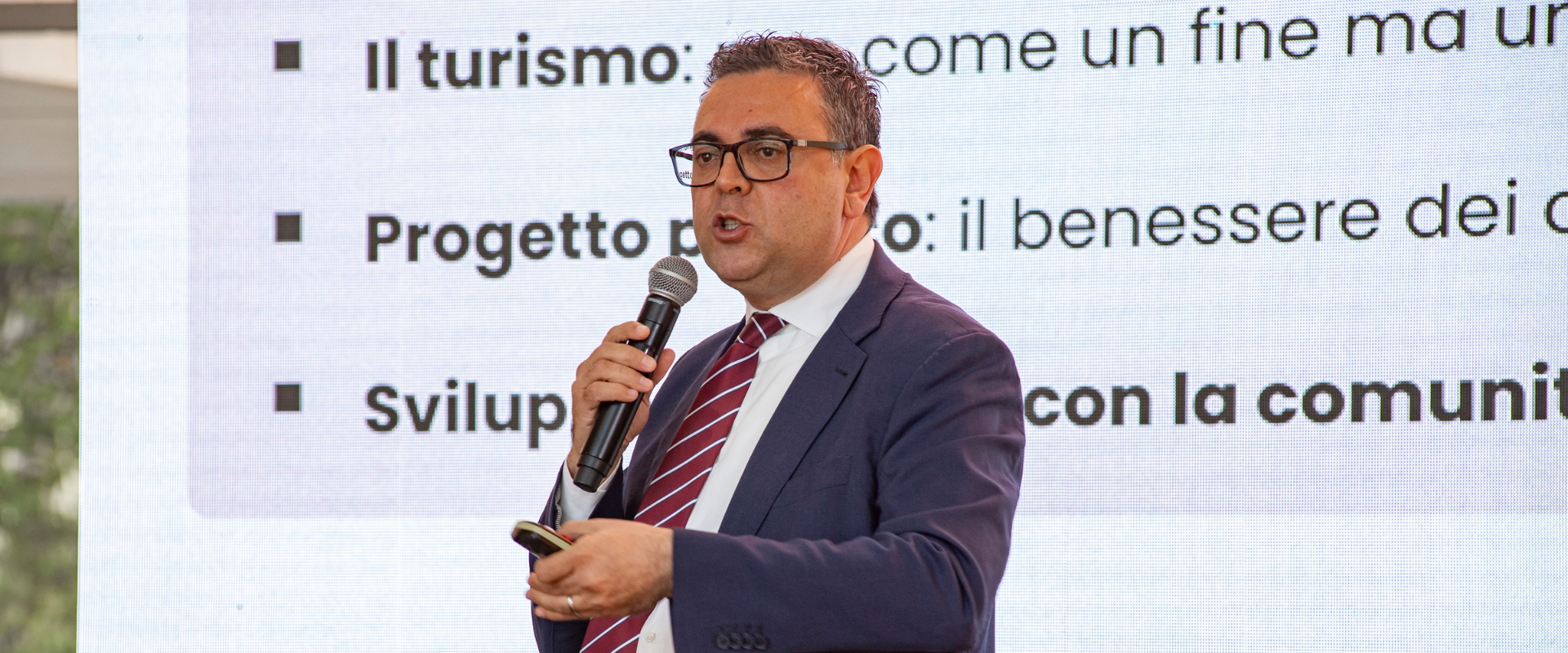 XXVI BITM - Rocco Rosano presenta l'evoluzione turistica di Castelsaraceno 