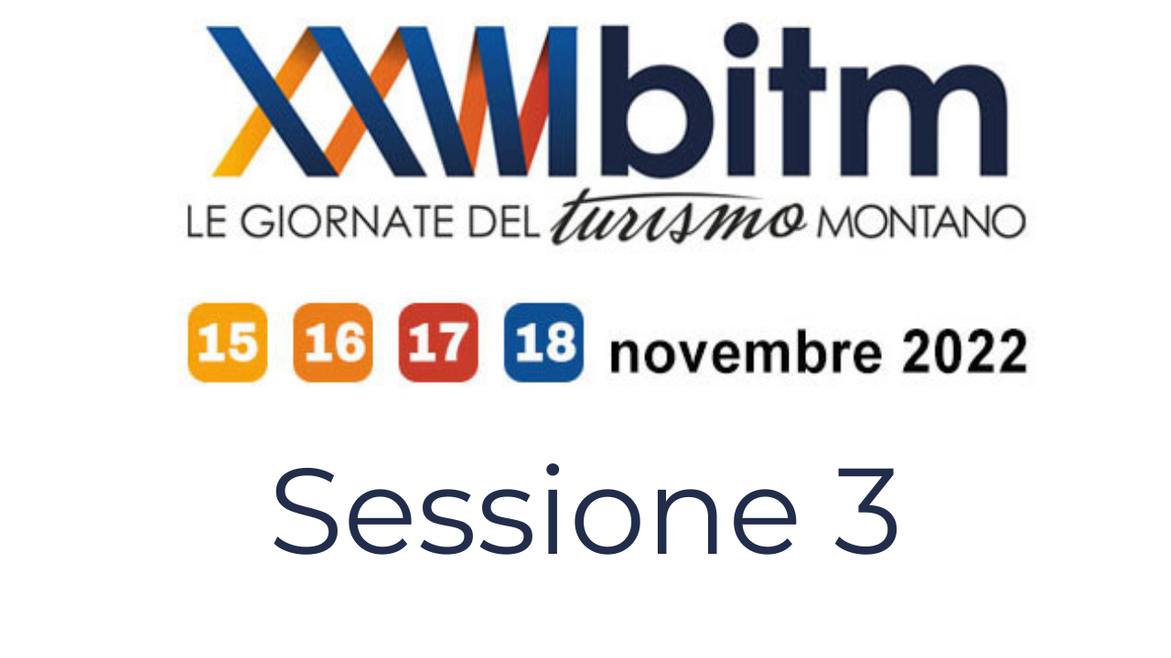 Sessione 3: "TERRITORIO E GRANDI EVENTI"